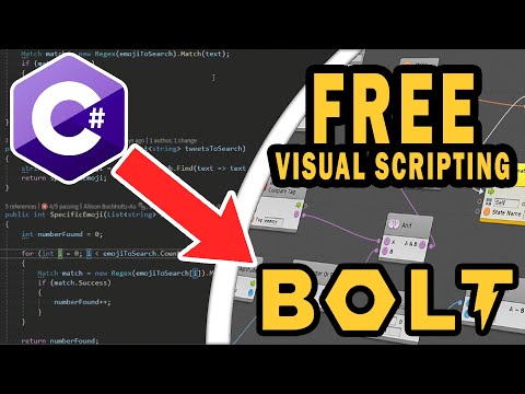 Visual Scripting in Unity for FREE using Bolt!