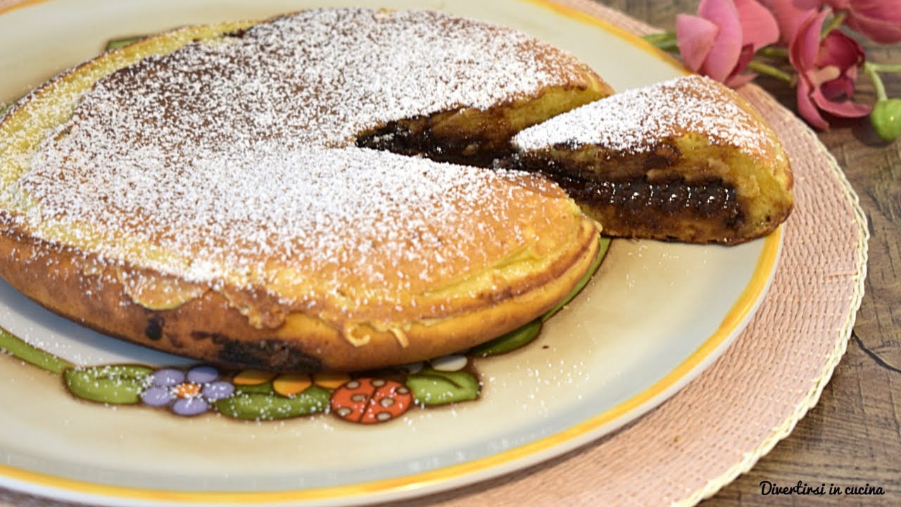 Watch Now Torta pancake alla Nutella in Padella | Divertirsi in cucina Torta pancake alla Nutella in Padella | Divertirsi in cucina