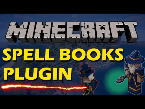 Create powerful spells in Minecraft with Spell Book Plugin