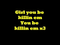 You be Killin Em - Fabolous (Lyrics on screen)