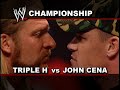 WWE WrestleMania 22 Triple H Vs John Cena Triple H Promo Video 2006 04 02