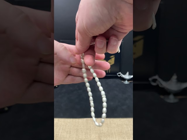 سبحة فضة عيار 925