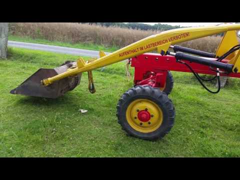 Holztransport... Frontlader RS 09 fabelhaft