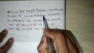 RSA algorithm example in cryptography security math (Class-2) | Bangla tutorial