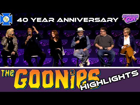 GOONIES 40th Anniversary Panel Highlights – Awesome Con 2025