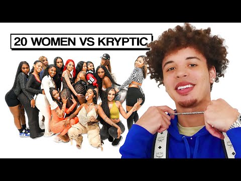20 WOMEN VS 1 YOUTUBER: KRYPTIC
