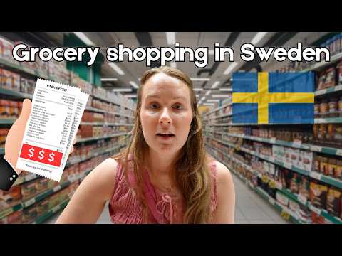 Food PRICES in Sweden - I’m SHOCKED 🇸🇪 ︱ *Shopping & Cooking