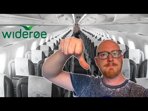 Wideroe E190-E2 Review: CRAMPED, UNCOMFORTABLE, DISAPPOINTING!