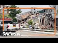 Myanmar Earthquake Aftermath Of Collapsed Buildings In Mandalay