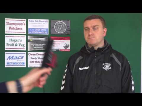 David McAlinden - Larne 3 Dundela 0