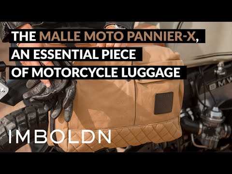 The Malle Moto Pannier-X, An Essential Piece of Motorcycle Luggage