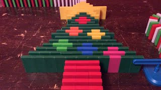 “Merry Christmas” in Dominoes