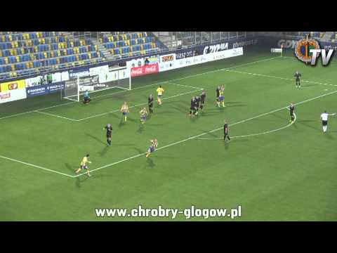 31.10.2014 bramka z meczu Arka Gdynia - Chrobry Głogów 1-0