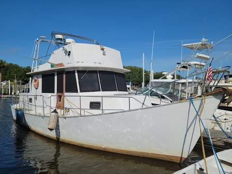 1977 Thompson Trawler Video