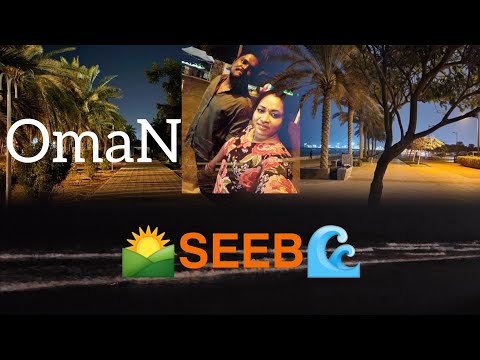 🌊Seeb Beach🌊|Relaxation and Serenity|Soothing Sounds of Seeb|Beach Waves and Nature🌊