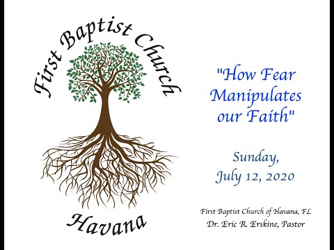 How Fear Manipulates our Faith