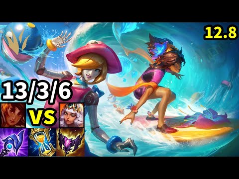 Taliyah Jungle vs Qiyana - EUW Master | Patch 12.8
