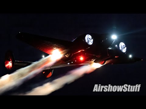 Twin Beech Night Aerobatics - Matt Younkin - TBM Avenger Reunion 2023