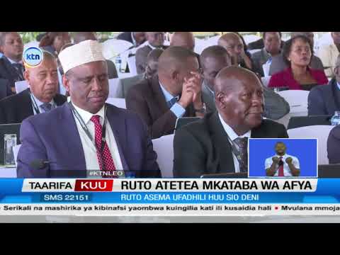 Rais William Ruto atetea mkataba wa ushirikiano wa afya kati ya Kenya na Marekani
