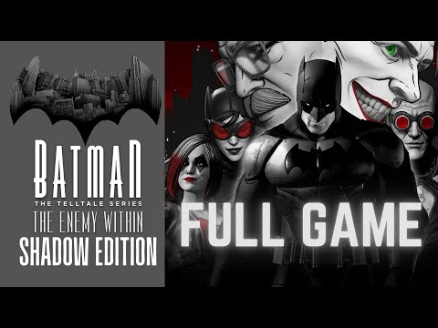 Batman: The Enemy Within - The Telltale Series - full game walkthrough (Shadow Edition)