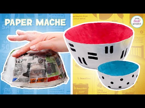 How to Make Paper Mache | The BEST Paper Mache Recipe