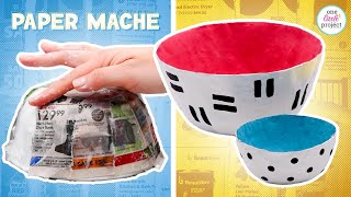 How to Make Paper Mache | The BEST Paper Mache Recipe