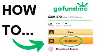 How to Donate to a GoFundMe Campaign
