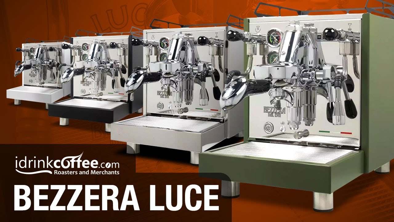 Bezzera Luce PID Espresso Machine - Black video
