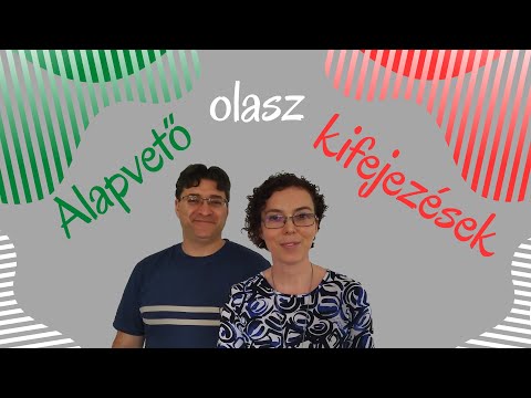 Alapvető olasz kifejezések