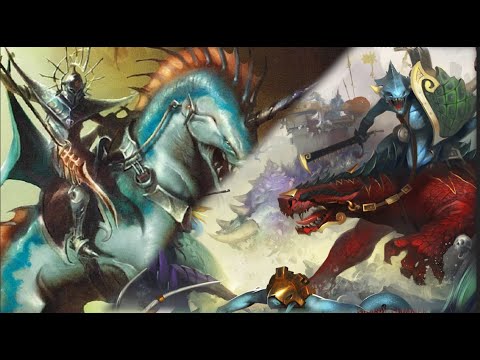 Seraphon vs Idoneth Deepkin Warhammer Age of Sigmar Battle Report. Ep.42