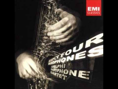 Astor Piazzolla (1921-1992) Histoire du Tango - Bordel 1900 - Adelphi Saxophone Quartet