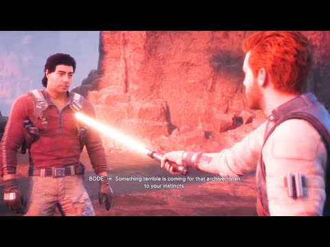 Bode Betrays Cal & Kills Jedi Master Eno Cordova Scene - Star Wars Jedi Survivor PS5