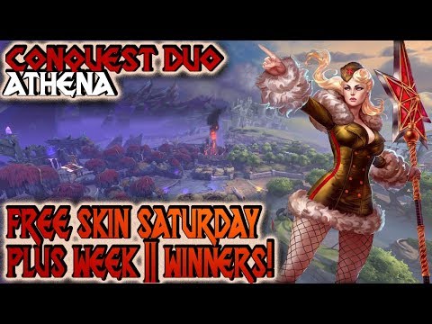 Smite | Athena Build And Guide - Hey Attack Me! | Smite Gameplay