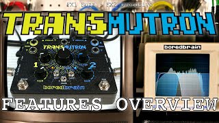 Video thumbnail for Features Overview: Boredbrain Transmutron Dual FX Loop Crossover Filter by Boredbrain Music