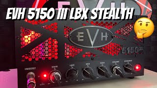 Video thumbnail for LET’S TALK ABOUT THE EVH 5150 III LBX STEALTH by Rock Guitar School