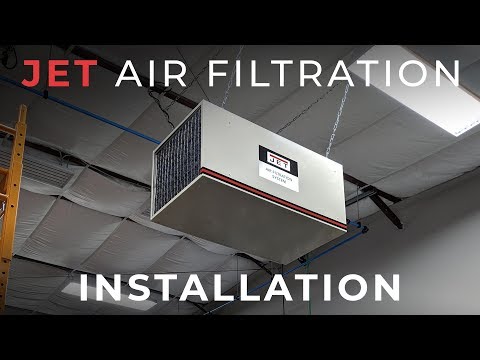 JET Air Filtration System Installation