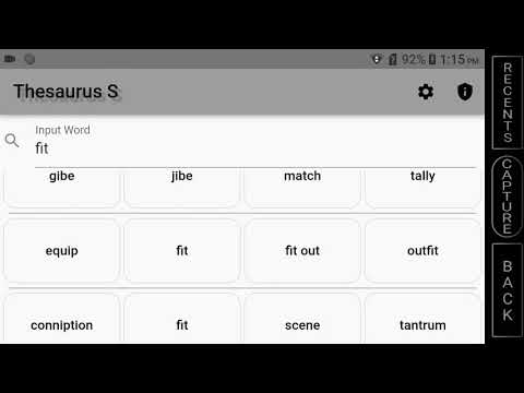Thesaurus S