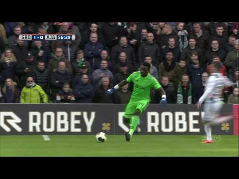 André Onana howler costs Ajax against Groningen