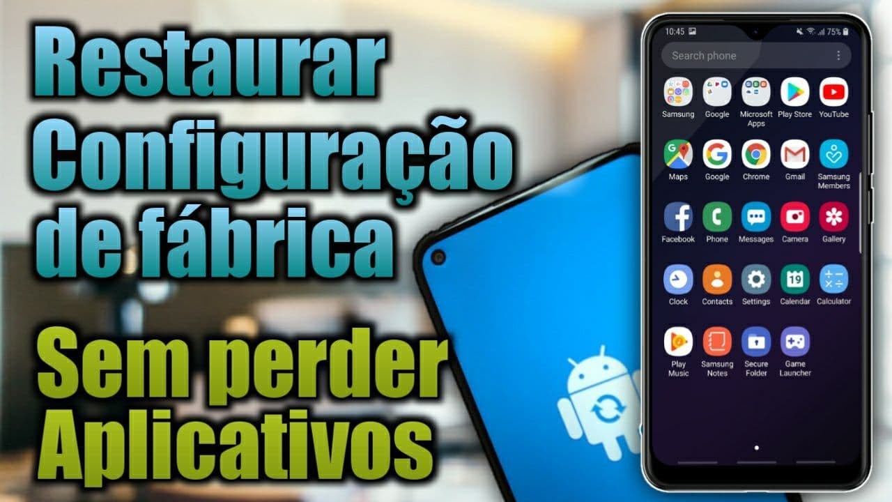 👉Como RESTAURAR AS CONFIGURAÇÕES DE FABRICA no seu Smartphone sem PERDER OS APLICATIVOS 📲 2020