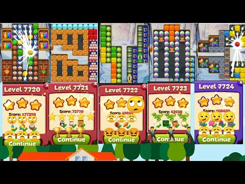 Toon blast 7720 7721 7722 7723 7724 💚5 free moves helpful✨on toon blast ads 🤺