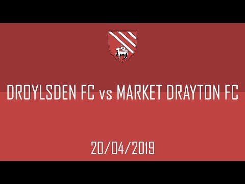Droylsden FC vs Market Drayton Town FC Highlights (0-2) 20/04/19 Evo Stik Division One West