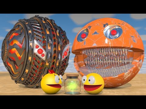 Pacman Universe – Stylized Robotic Character Animation | StrEat