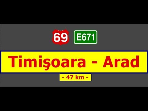 DN 69 (E-671): Timişoara - Arad (Apr. 2, 2017)