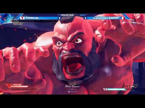 "BBR" TWFIGHTER MAJOR 2017 SFV - KICHIPA-MU vs ALEXNATION GUNFIGHT