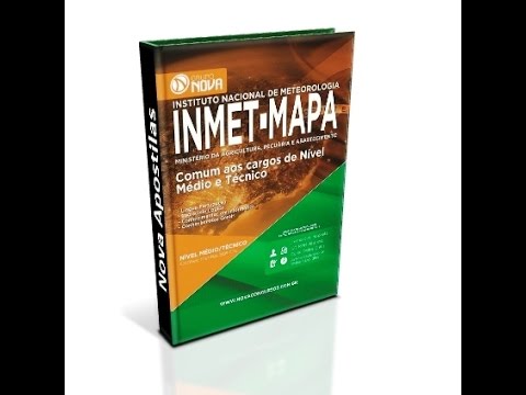 Apostila INMET-MAPA 2015 - Cargos de Nível Médio e Técnico