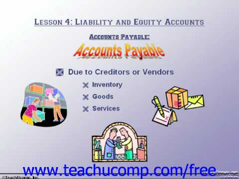 Accounting Tutorial Accounts Payable Training Lesson 4.2 - YouTube