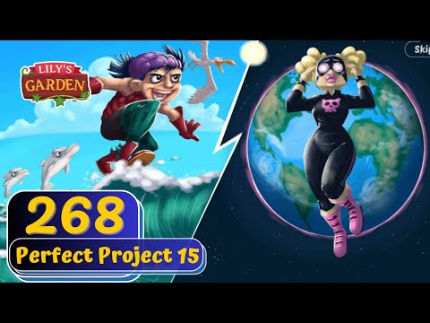 Lily's Garden - Day 268 - Perfect Project 15 - Gameplay
