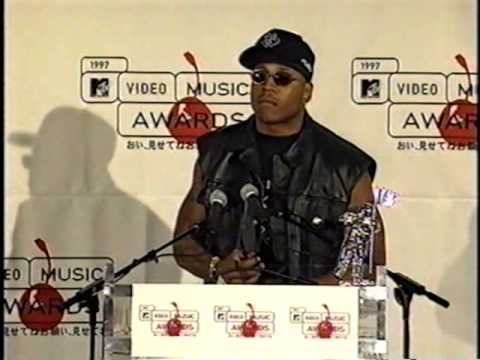 LL Cool J backstage interview satellite backhaul 9x4x1997 video awards