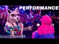 Wolf & Knitting sing “With You I’m Born Again” by Billy Preston & SYREETA | The Masked Singer UK S6