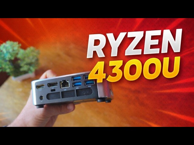 Vídeo relacionado con ACEMAGICIAN K1 Mini PC, AMD Ryzen R2544 (Mejor Que 4300U/N150, 3.7 GHz), 8GB DDR4 256GB SSD, Radeon Graphics, Windows 11 Pro, 4K Triple Display, WiFi 5, BT 4.2, Mini Ordenador para Oficina y Hogar